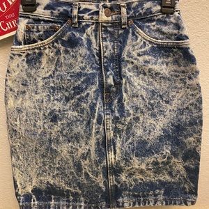 Vintage denim skirt from Jordache Green Label size 7